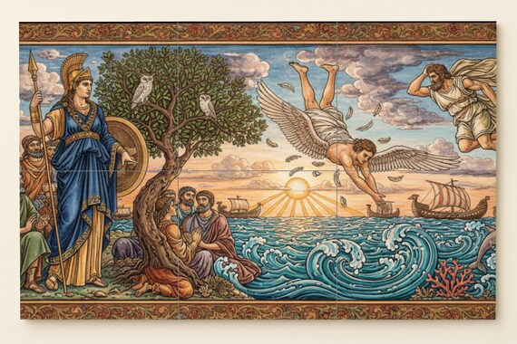 El vuelo de Ícaro — vista 4
