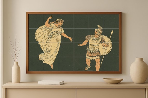 Mural de la Guerra de Troya — vista 4