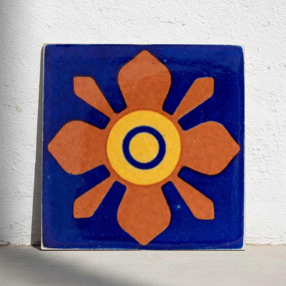 Mexicano de Talavera — Azulejo decorativo de Cerámicas La Noria