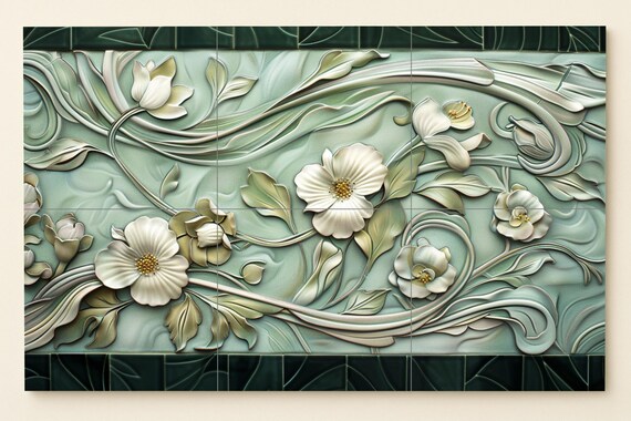 Mural Art Nouveau — vista 2
