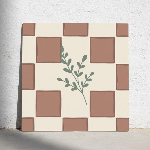 Damero Herb rústico — vista 2