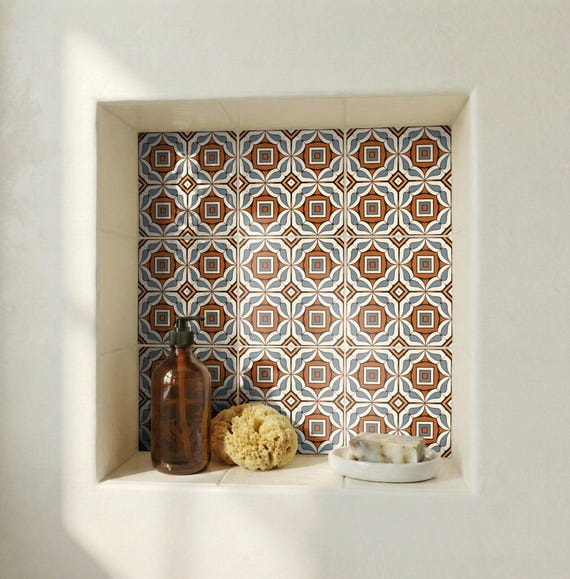 Almería de herencia tradicional — Azulejo decorativo de Cerámicas La Noria