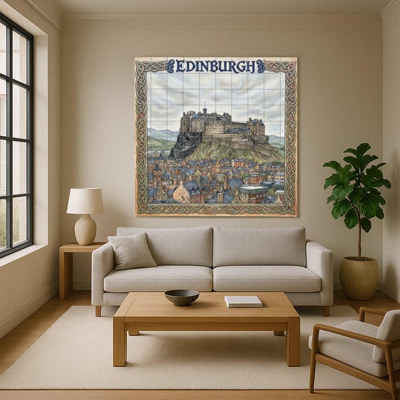 Cuadro del Castillo de Edimburgo — vista 2