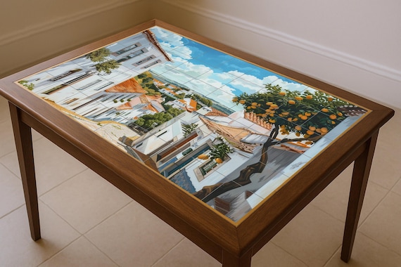 Mural de un pueblo portugués