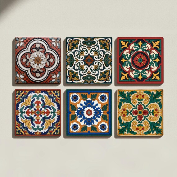 Azulejos de estilo neoencáustico victoriano — vista 2