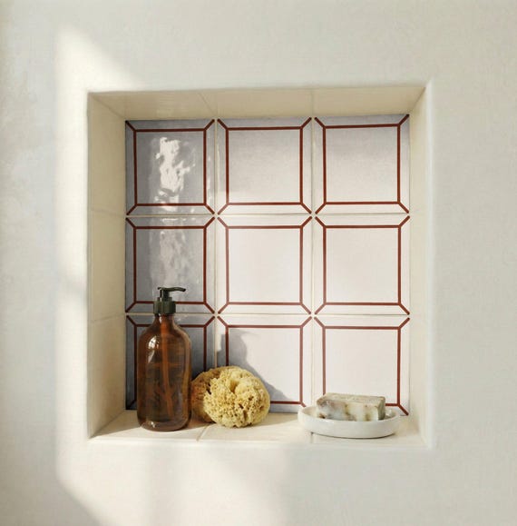 Terracota marco minimalista — vista 4
