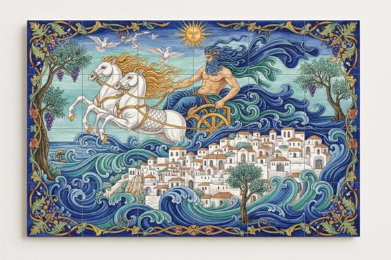 El paseo de Poseidón por el Egeo — vista 3