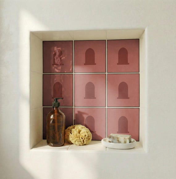 Terracota arco minimalista — vista 4
