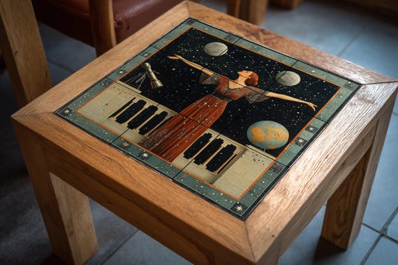 Mural cerámico astronómico