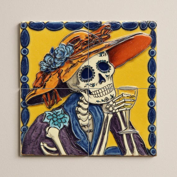 Mural de Azulejos La Catrina — vista 4