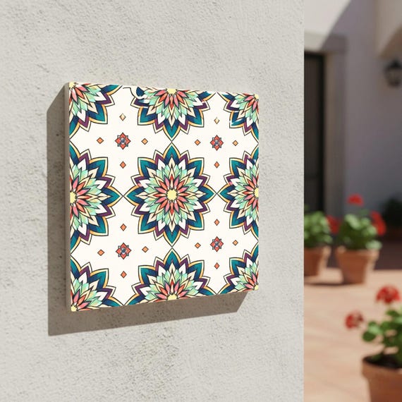 Marrakech estrella mosaico — vista 2
